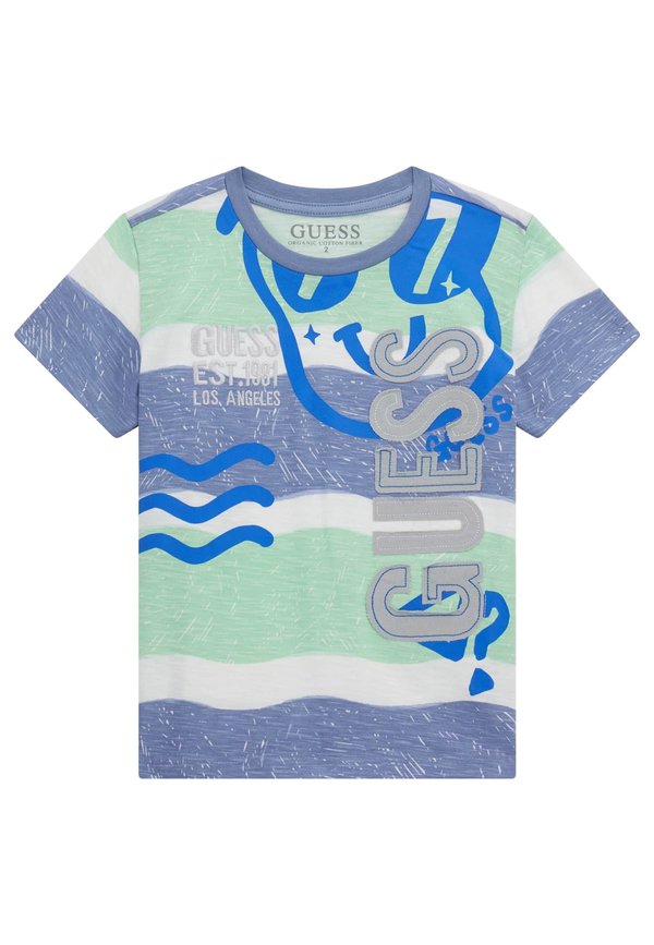 T-Shirt print - blau