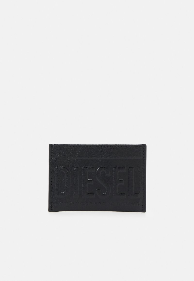 Diesel EASY CARD HOLDER - Visitekaarthouder - black/zwart - Zalando.be