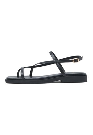 FRED MARTIN COLLECTION, SIROS - Sandales tongs - black leather