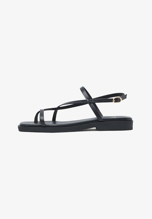 FRED MARTIN COLLECTION, SIROS - Sandales tongs - black leather