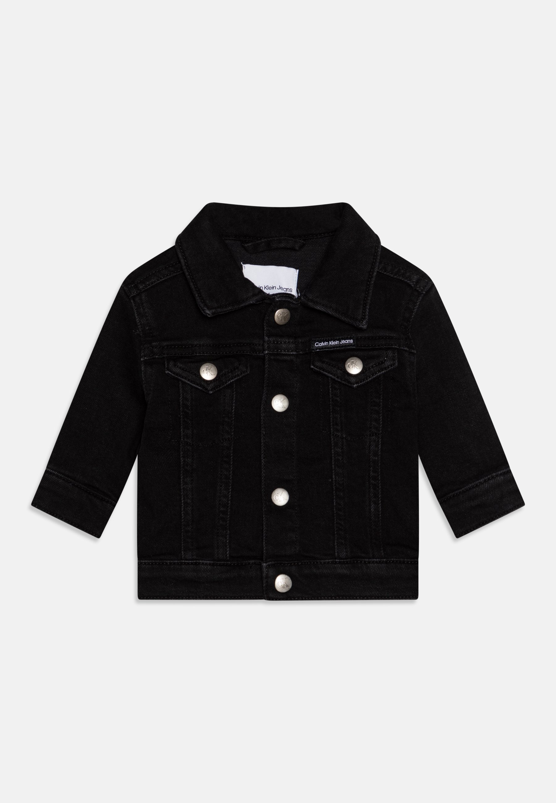 Calvin Klein Jeans TRUCKER UNISEX Jeansjacke black/black denim