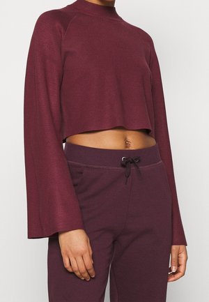 Jersey de punto - dark red