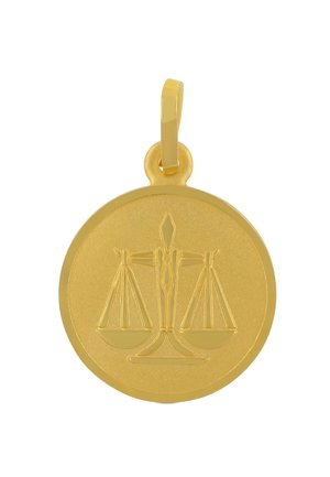 STERNZEICHEN WAAGE  - Anhänger - gelbgold-coloured