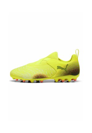 FUTURE MATCH - Scarpe da calcetto con tacchetti - yellow alert black sun struck