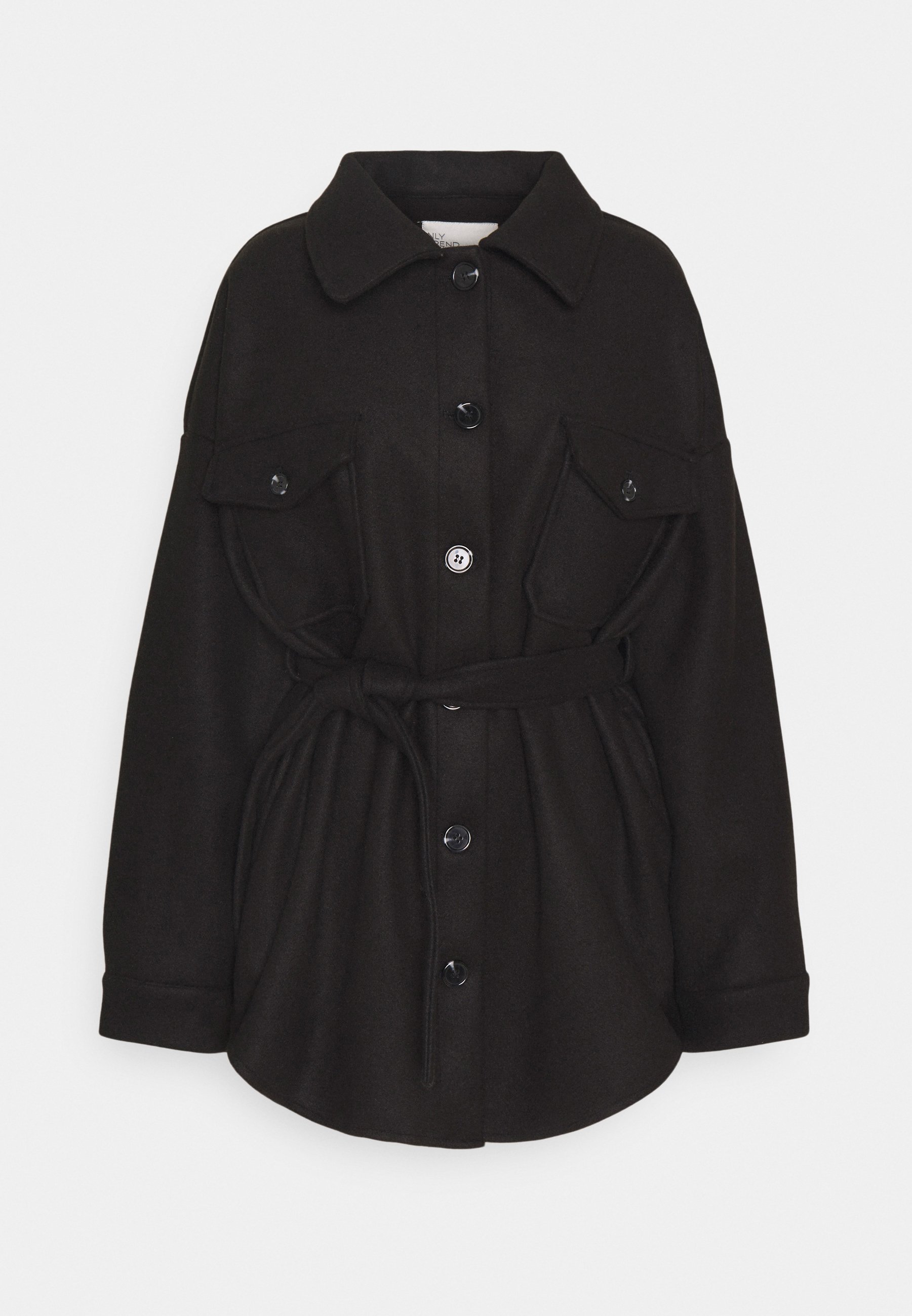 Belted Shacket My Dearest Shacket Belted Herringbone Shacket