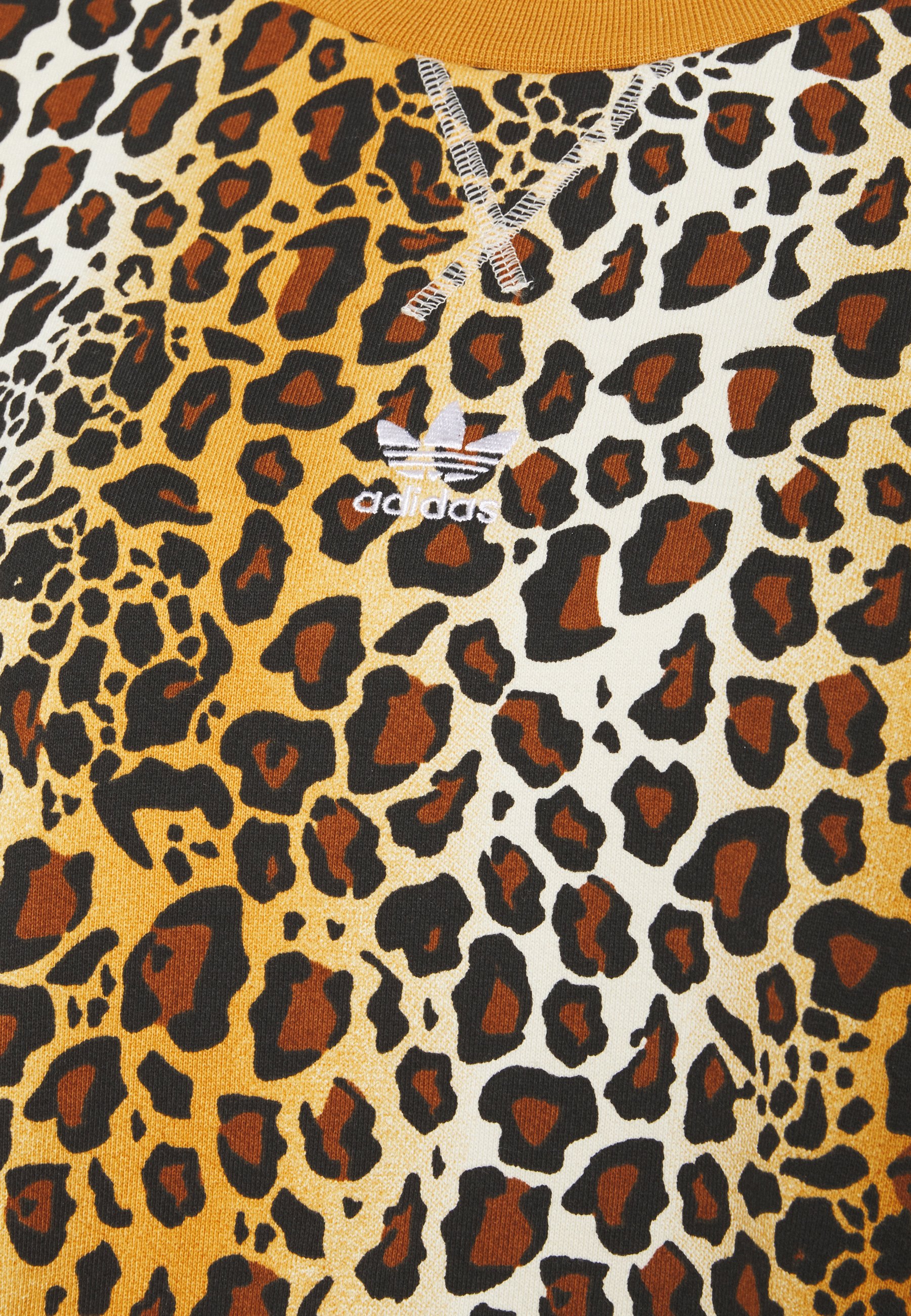 adidas Originals LEOPARD CREW - Sudadera - multco/mesa/marrón - Zalando.es