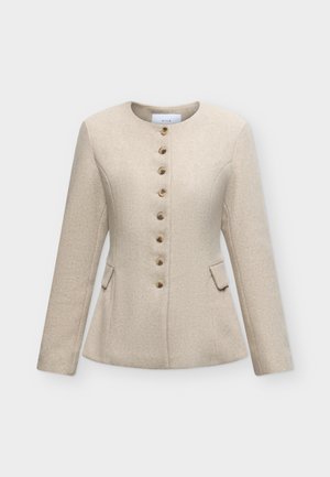 VILA, VIZIKKA WAIST  - Blazer - natural melange