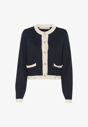 Culture, CUAIO ANNEMARIE - Chaqueta de punto - dress blues solid