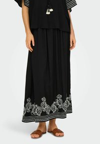 JDY RISSO - Maxi szoknya - black