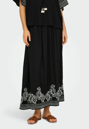RISSO - Jupe longue - black