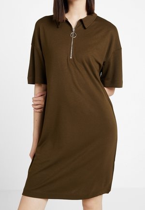 Robe en jersey - khaki