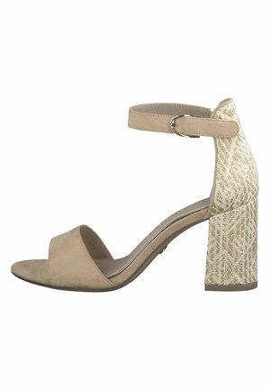 High Heel Sandalette - nature comb