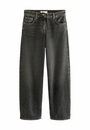 Next WIDE - Džinsi ar paplatinātiem galiem - washed black
