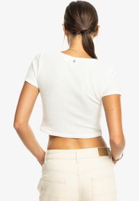 Roxy BORN WITH IT-CROP - Gilet - white