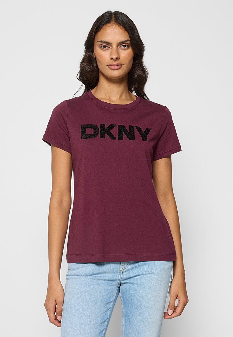 DKNY T-shirt print (rood)paars