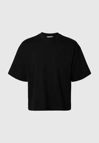 SLFCOL TEE NOOS - T-paita - black