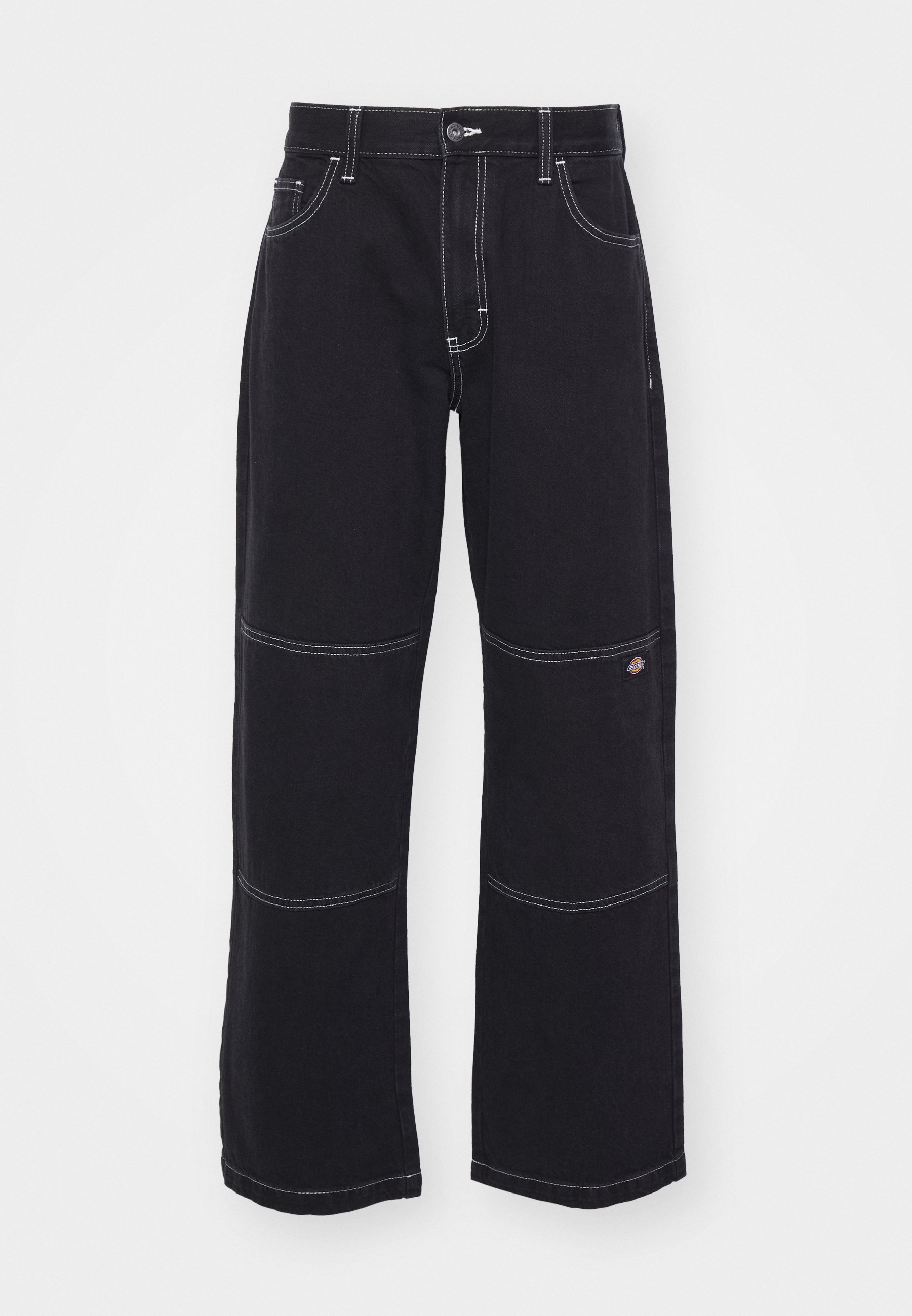 50~60s FLYS black cotton ranch pants