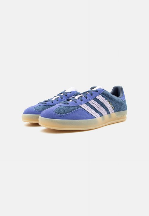 adidas GAZELLE INDOOR - Trainers - night indigo/ice lavender/dual indigo — foto 2