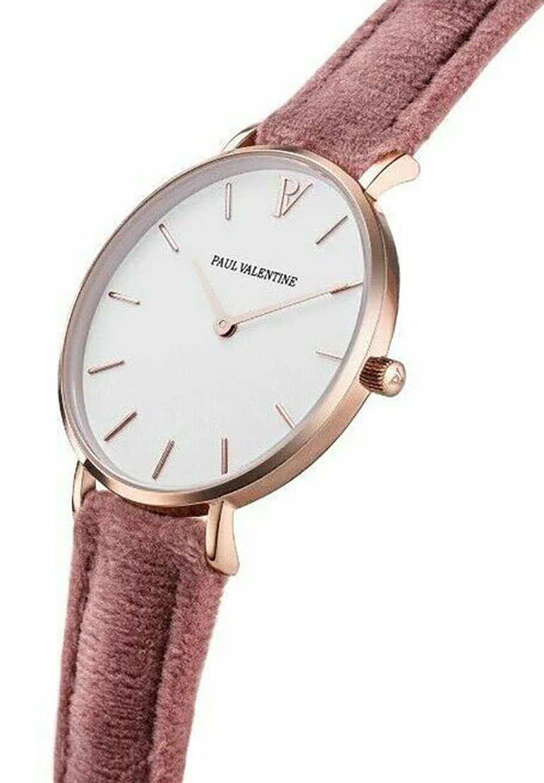 Strap Paul Valentine Uhr Verstellen Metallic Ziffernblatt Paul