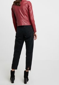 YAS Leren jas - red