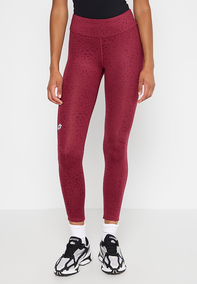 Lotto Tights bordeauxrood