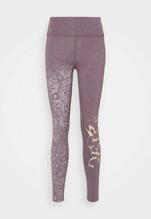 YOGA LEGGINGS - Trikoot - purple gray