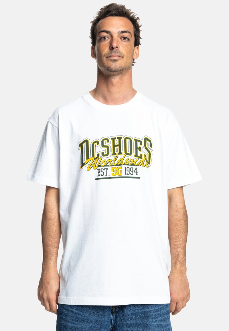 DC Shoes - T-Shirt print - wbb white, Vergrößern