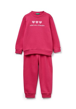 WITH LOGO SET - Tracksuit - violet