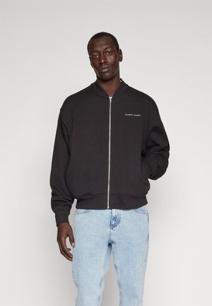BOXY BOMBER  - Sweatjacke - black