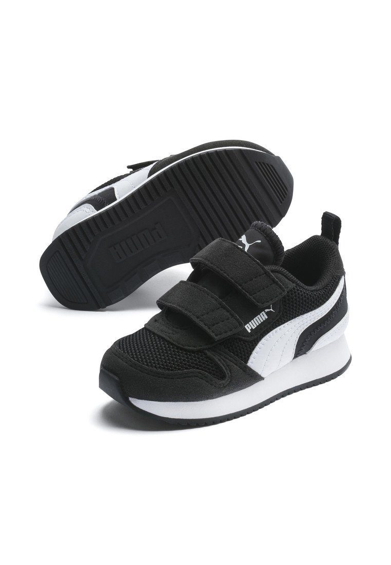 Puma Zapatos de bebé - black-white/negro -