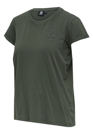 T-shirt imprimé - khaki