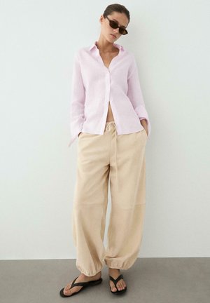 Massimo Dutti, MASSIMO DUTTI - Overhemdblouse - light pink