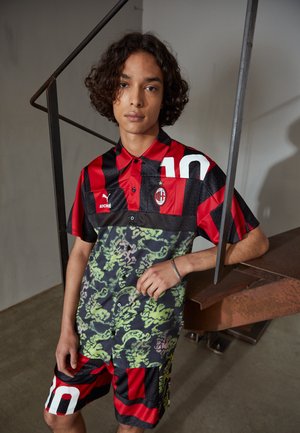 SHIRT - Marškiniai - black/red/gold