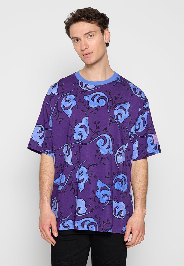 Versace Jeans Couture T-shirt print paars