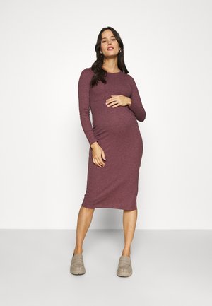 MLGINNIE MIDI DRESS - Fodralklänning - tawny port
