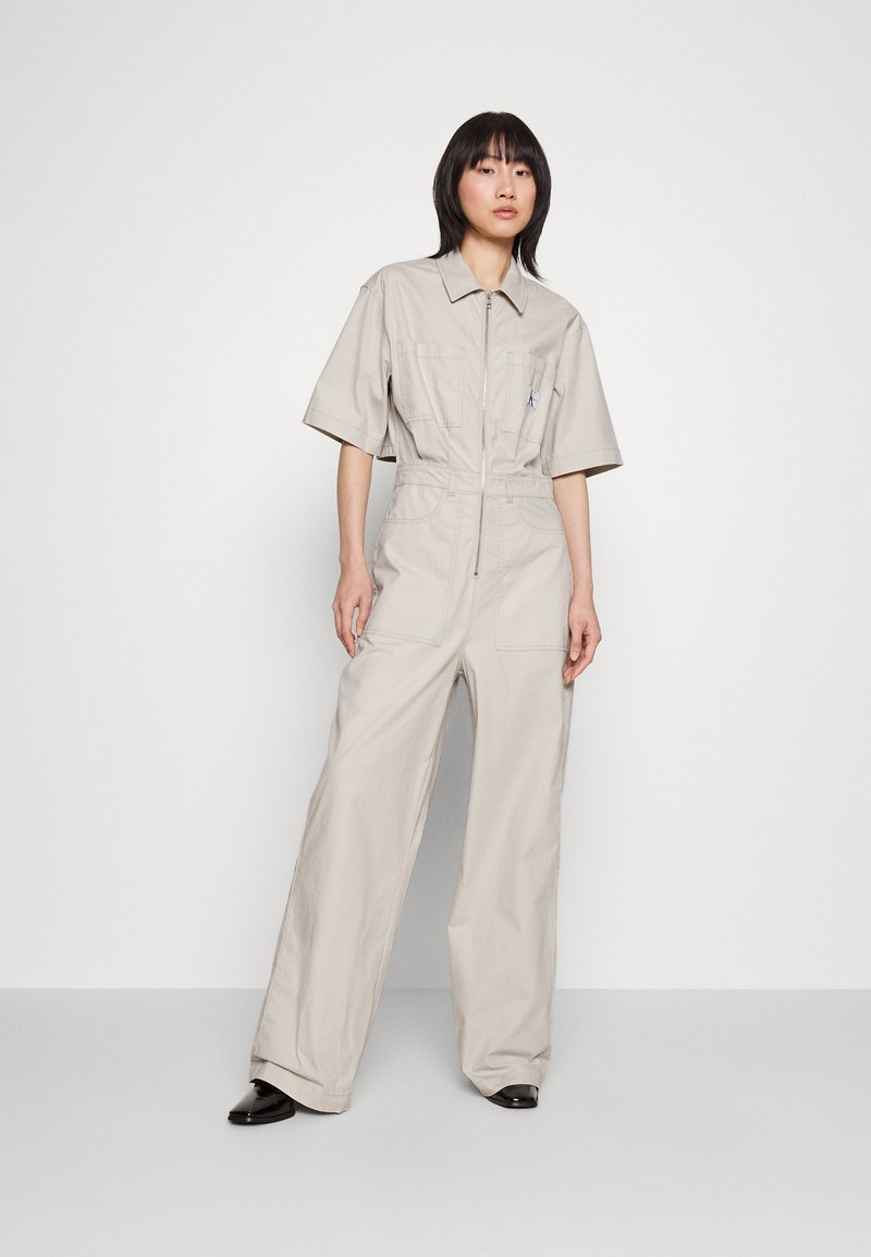Calvin Klein Jeans UTILITY BACK CUT OUT BOILERSUIT Jumpsuit