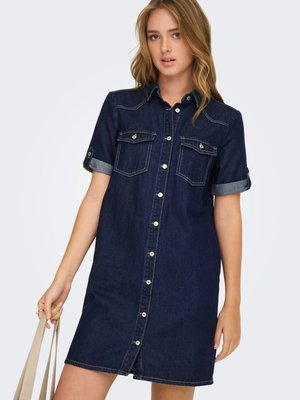 ONLY LISA GUA NOOS - Robe en jean - dark blue denim