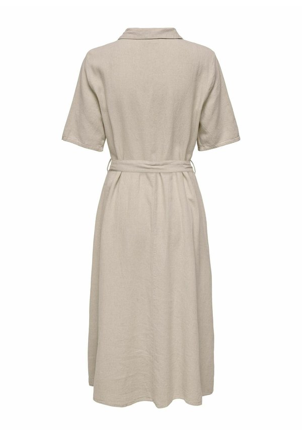 SAY MIDI NOOS - Shirt dress - oatmeal4
