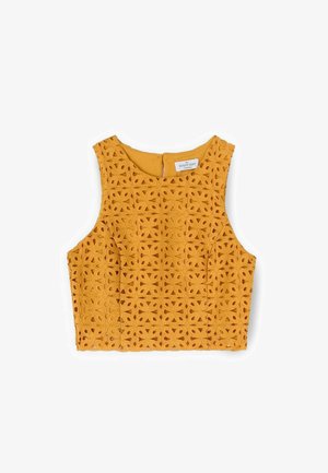 Motivi, TOP DI MACRAMÉ - Top - giallo