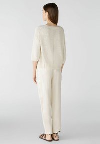 Oui Strickpullover - light stone