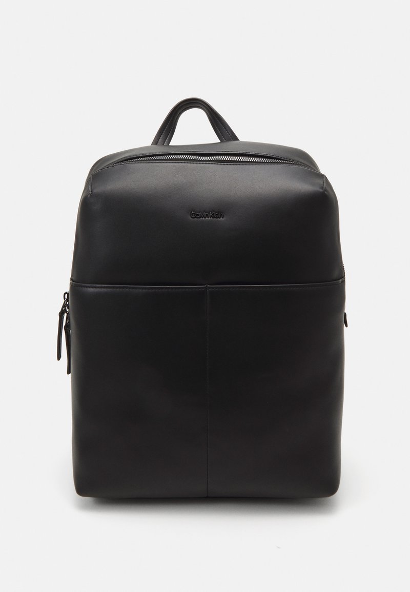Calvin Klein CLEAN ESSENTIAL SQUARED - Sac à dos - black/noir - ZALANDO.FR