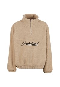WOODFORD HALFZIP - Felpa in pile - cream