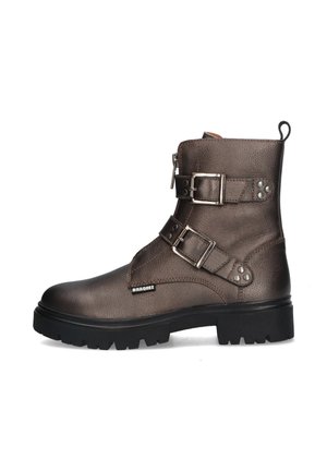 Cowboy-/Bikerlaarsjes - grijs