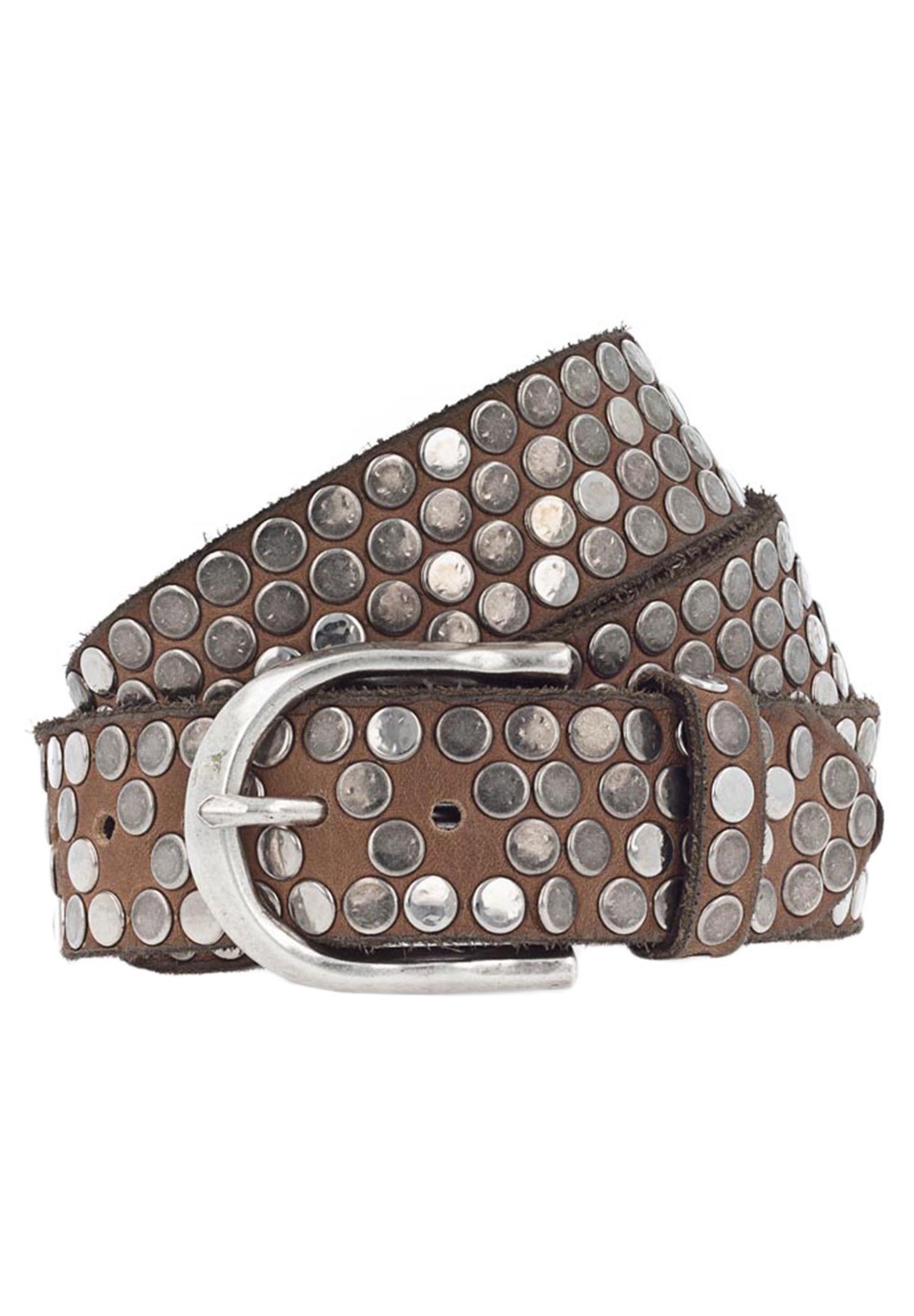 b.belt Gürtel Liv Ledergürtel W90 Cream-White