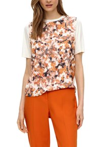 s.Oliver BLACK LABEL T-Shirt print - creme