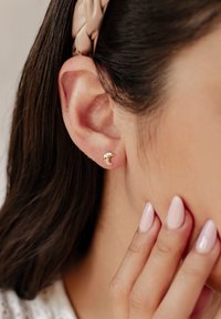 Hey Happiness CROISSANT STUD  - Boucles d'oreilles - gold-coloured