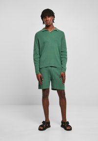 Urban Classics LONGSLEEVE - Poloshirt - leaf