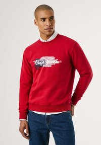 Pepe Jeans TREY CREW - Felpa - rugby red