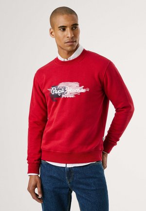 Pepe Jeans TREY CREW - Felpa - rugby red