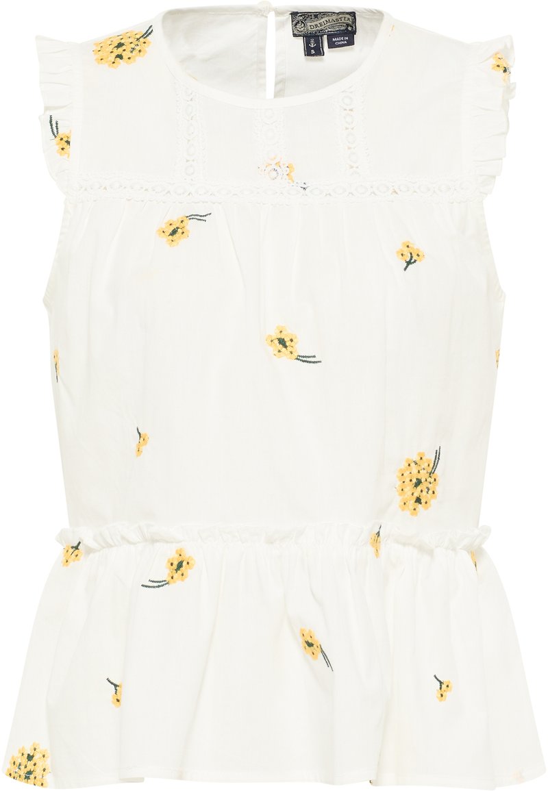 dreimaster Blouse wit dreimaster Blouse wit